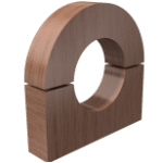 Insulating Wood Block (Fig.101b)
